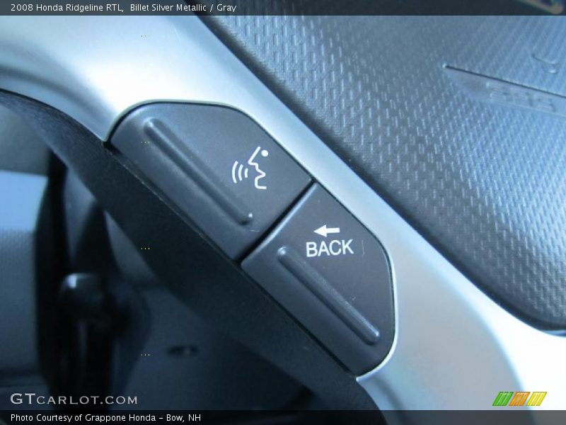 Billet Silver Metallic / Gray 2008 Honda Ridgeline RTL