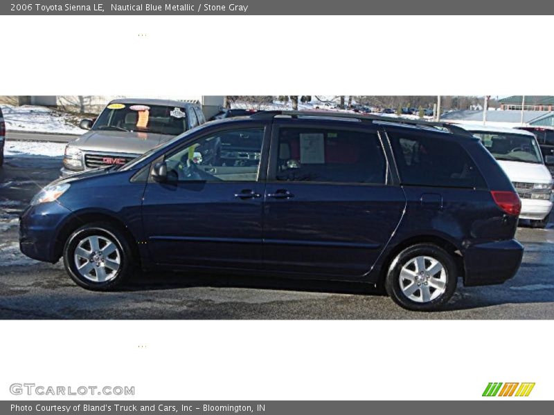 Nautical Blue Metallic / Stone Gray 2006 Toyota Sienna LE