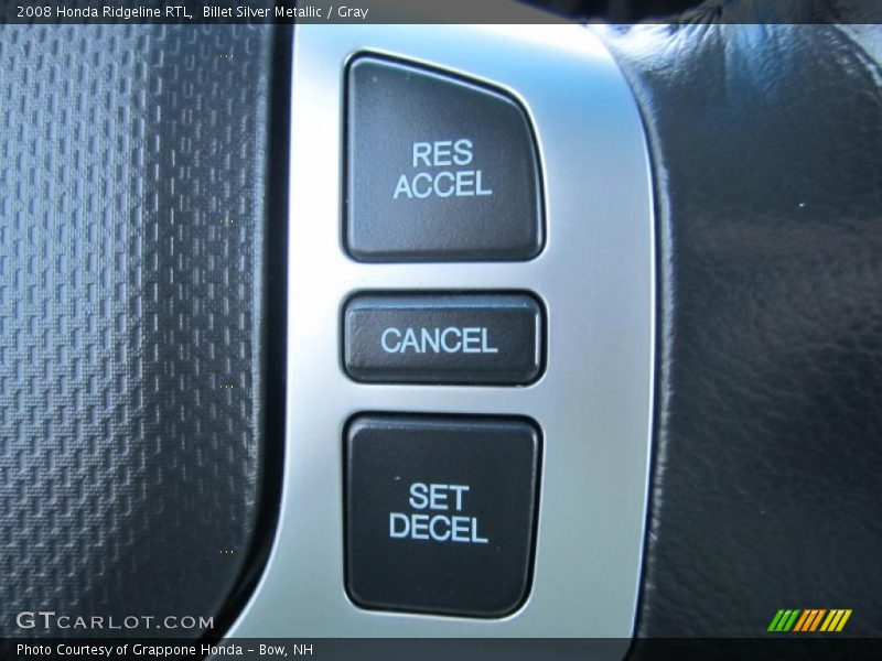 Billet Silver Metallic / Gray 2008 Honda Ridgeline RTL