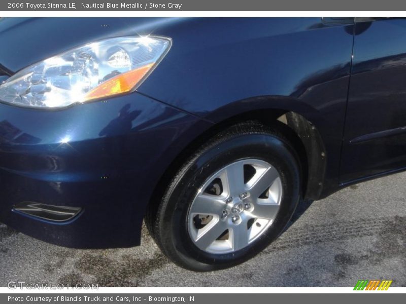 Nautical Blue Metallic / Stone Gray 2006 Toyota Sienna LE
