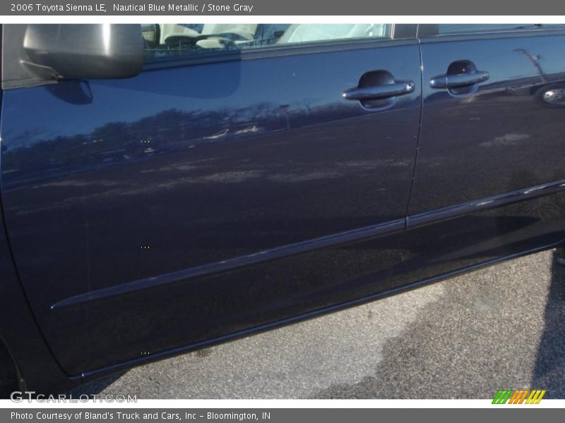 Nautical Blue Metallic / Stone Gray 2006 Toyota Sienna LE