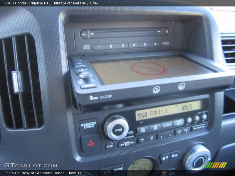 Billet Silver Metallic / Gray 2008 Honda Ridgeline RTL