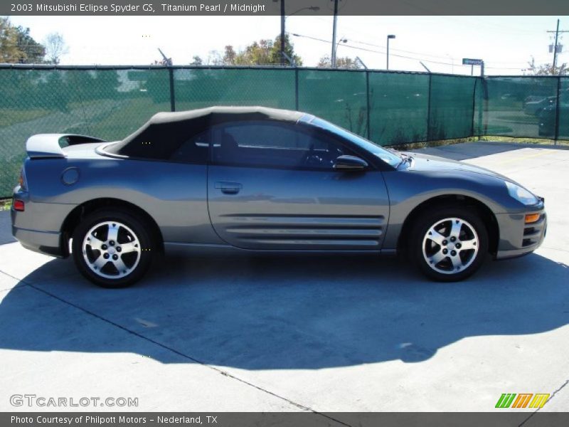 Titanium Pearl / Midnight 2003 Mitsubishi Eclipse Spyder GS