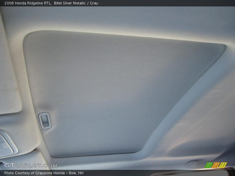 Billet Silver Metallic / Gray 2008 Honda Ridgeline RTL