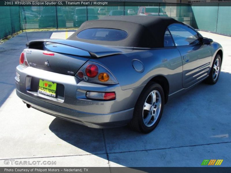 Titanium Pearl / Midnight 2003 Mitsubishi Eclipse Spyder GS