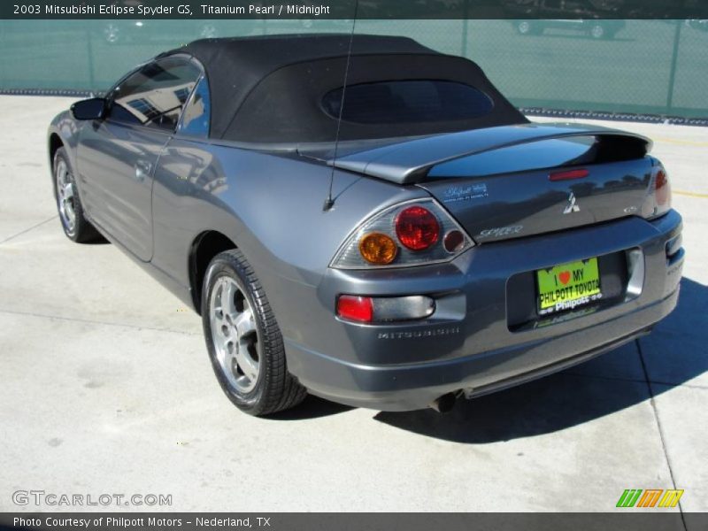  2003 Eclipse Spyder GS Titanium Pearl