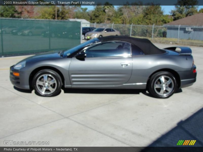 Titanium Pearl / Midnight 2003 Mitsubishi Eclipse Spyder GS