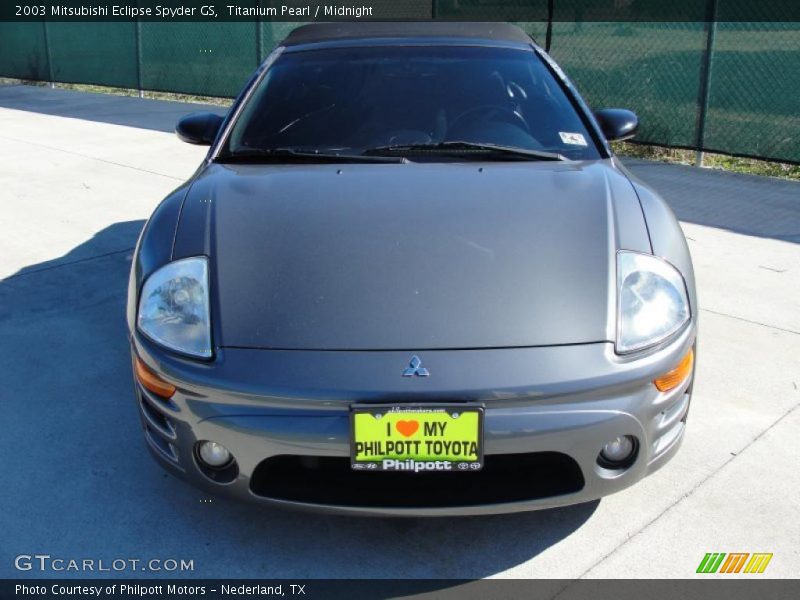 Titanium Pearl / Midnight 2003 Mitsubishi Eclipse Spyder GS