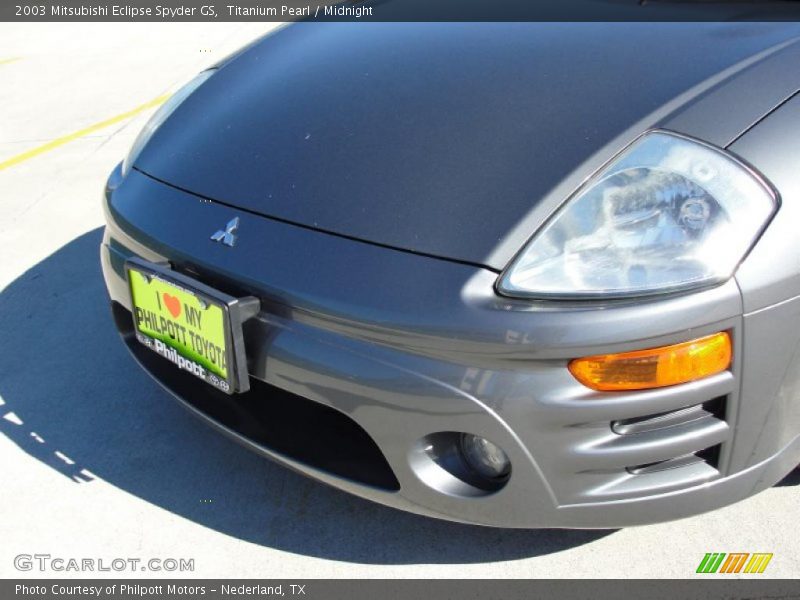 Titanium Pearl / Midnight 2003 Mitsubishi Eclipse Spyder GS