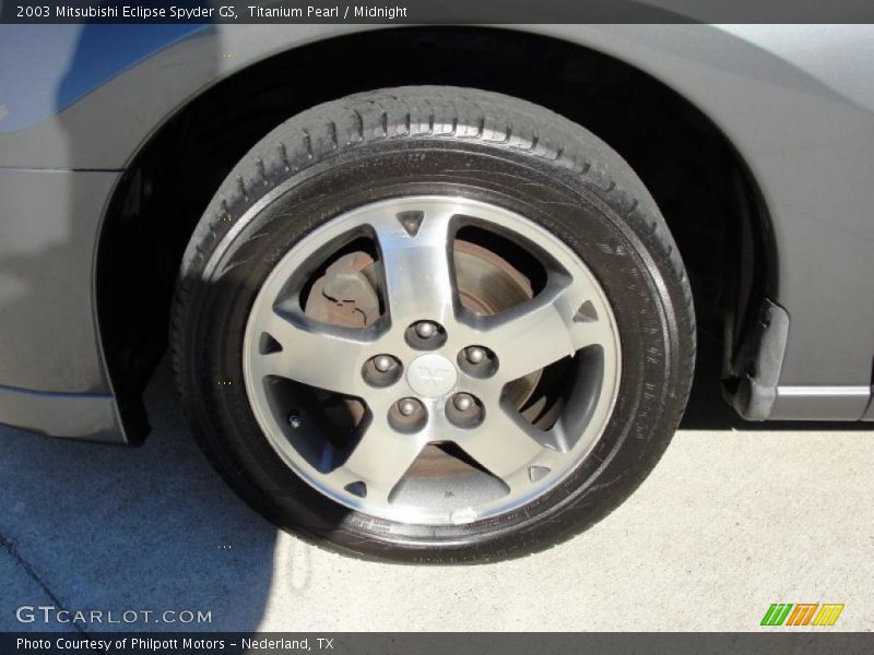  2003 Eclipse Spyder GS Wheel