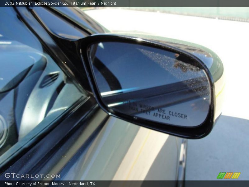 Titanium Pearl / Midnight 2003 Mitsubishi Eclipse Spyder GS