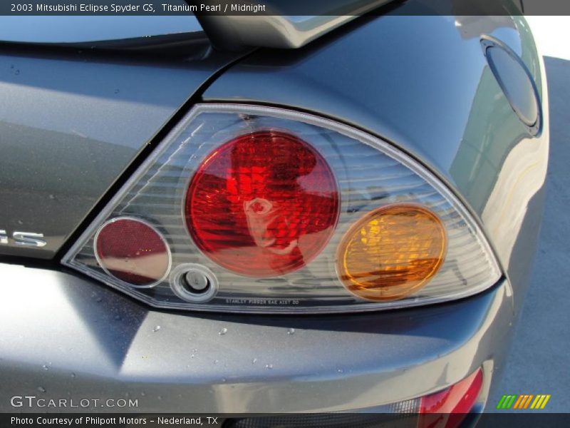 Titanium Pearl / Midnight 2003 Mitsubishi Eclipse Spyder GS