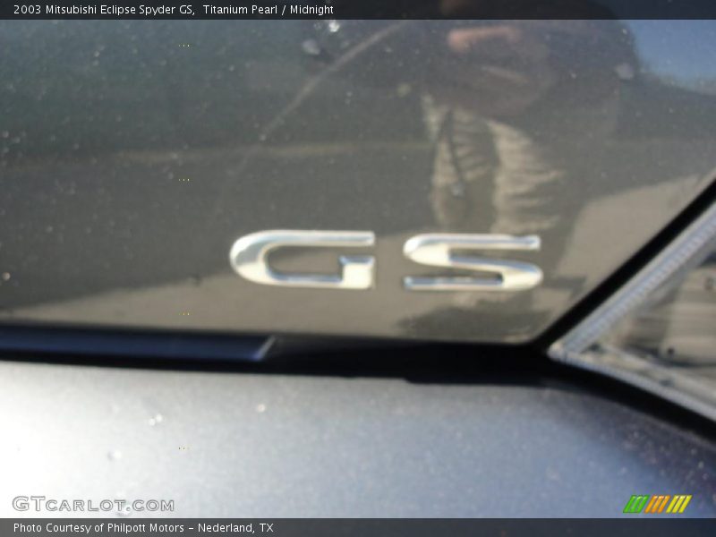Titanium Pearl / Midnight 2003 Mitsubishi Eclipse Spyder GS