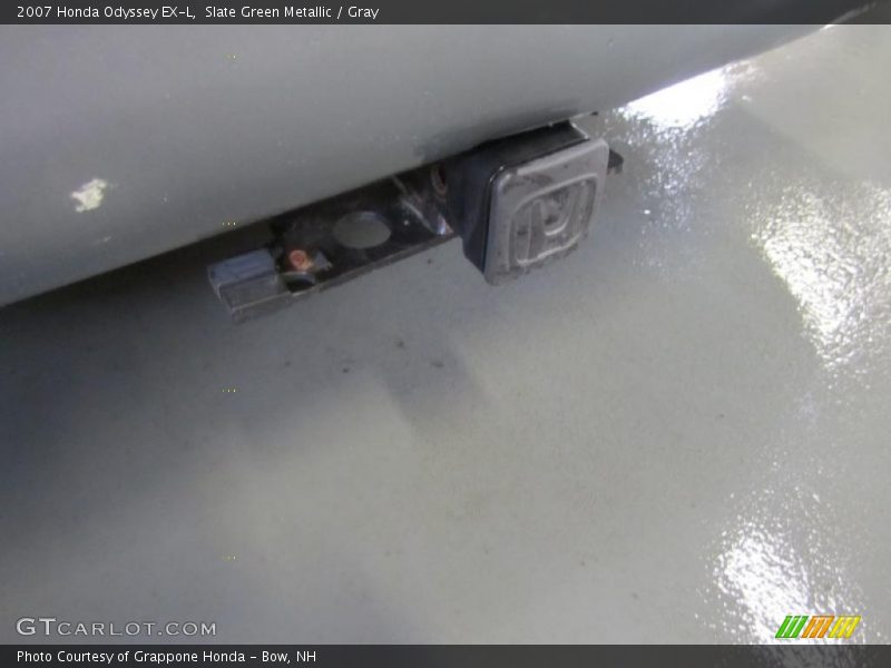 Slate Green Metallic / Gray 2007 Honda Odyssey EX-L