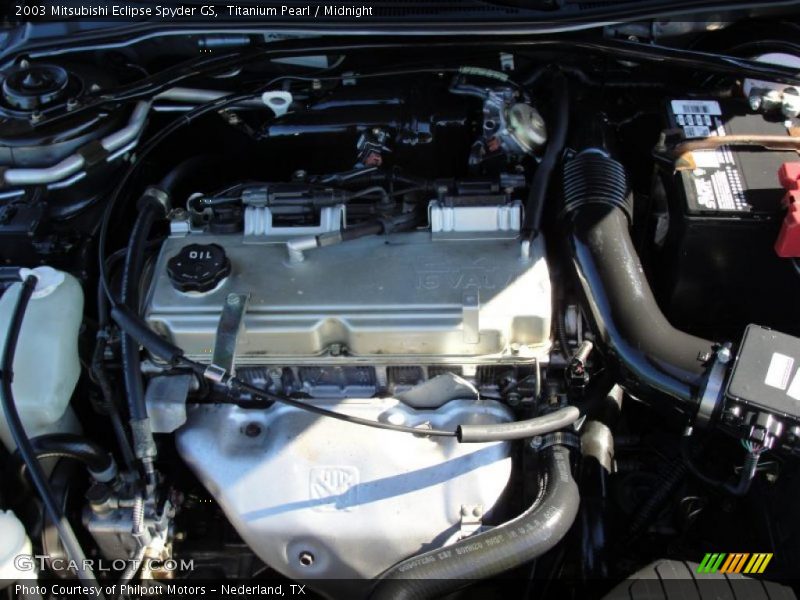  2003 Eclipse Spyder GS Engine - 2.4 Liter SOHC 16-Valve 4 Cylinder