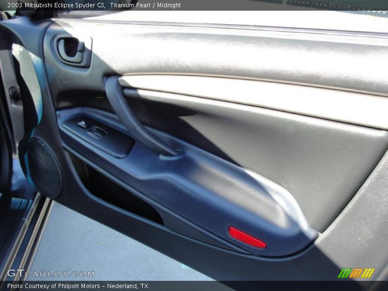 Titanium Pearl / Midnight 2003 Mitsubishi Eclipse Spyder GS