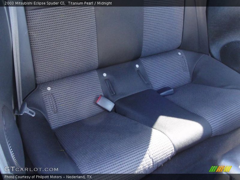  2003 Eclipse Spyder GS Midnight Interior