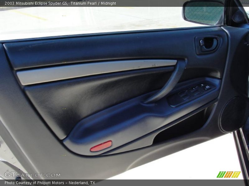 Door Panel of 2003 Eclipse Spyder GS