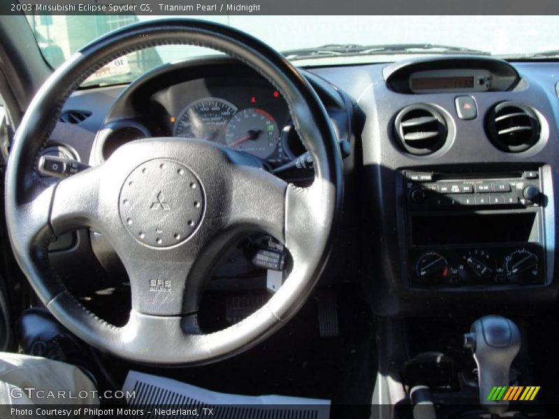 Titanium Pearl / Midnight 2003 Mitsubishi Eclipse Spyder GS