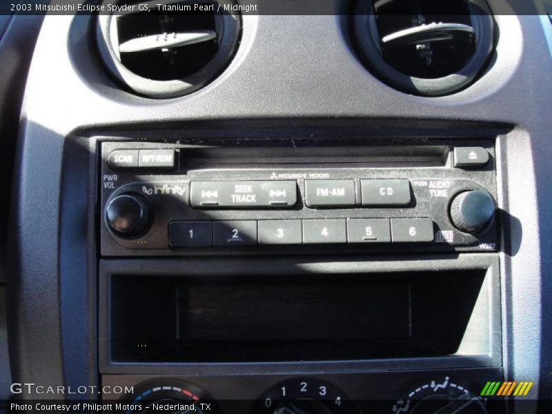 Titanium Pearl / Midnight 2003 Mitsubishi Eclipse Spyder GS