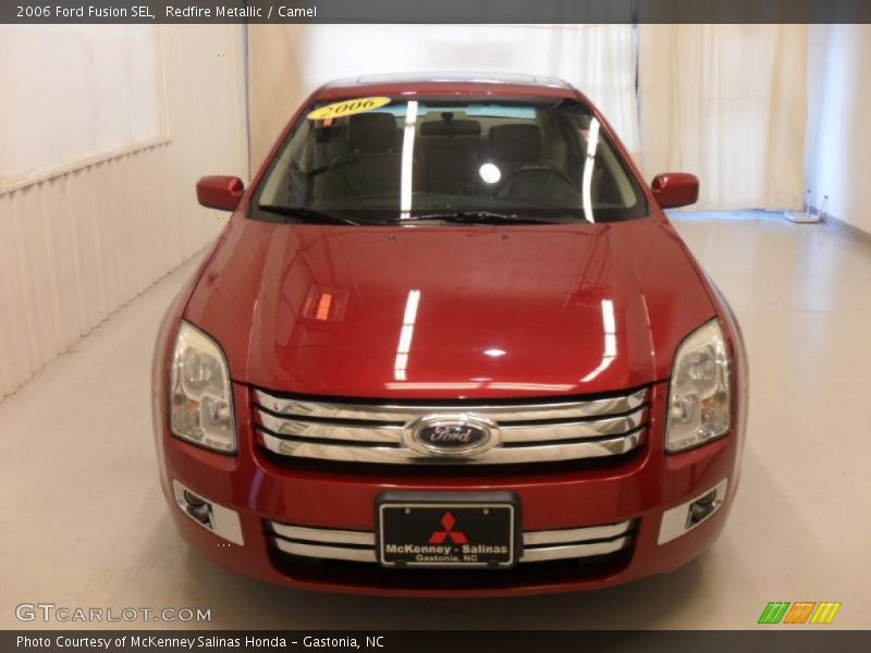 Redfire Metallic / Camel 2006 Ford Fusion SEL