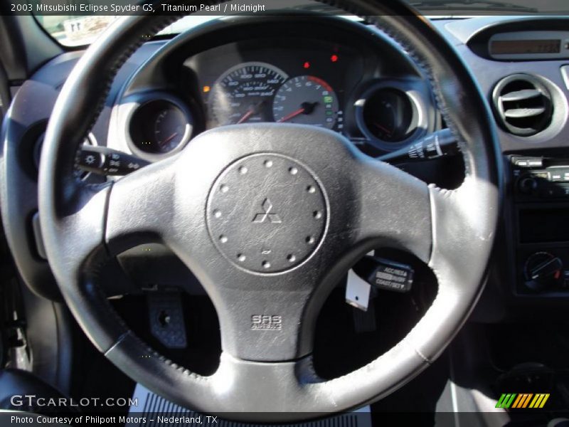 Titanium Pearl / Midnight 2003 Mitsubishi Eclipse Spyder GS