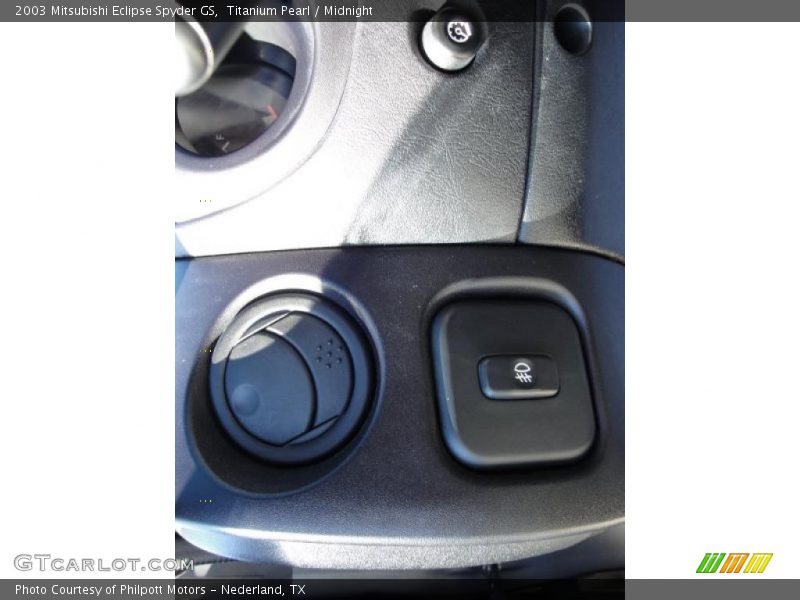 Titanium Pearl / Midnight 2003 Mitsubishi Eclipse Spyder GS