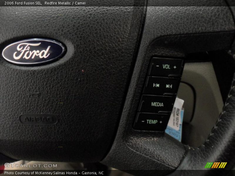Redfire Metallic / Camel 2006 Ford Fusion SEL