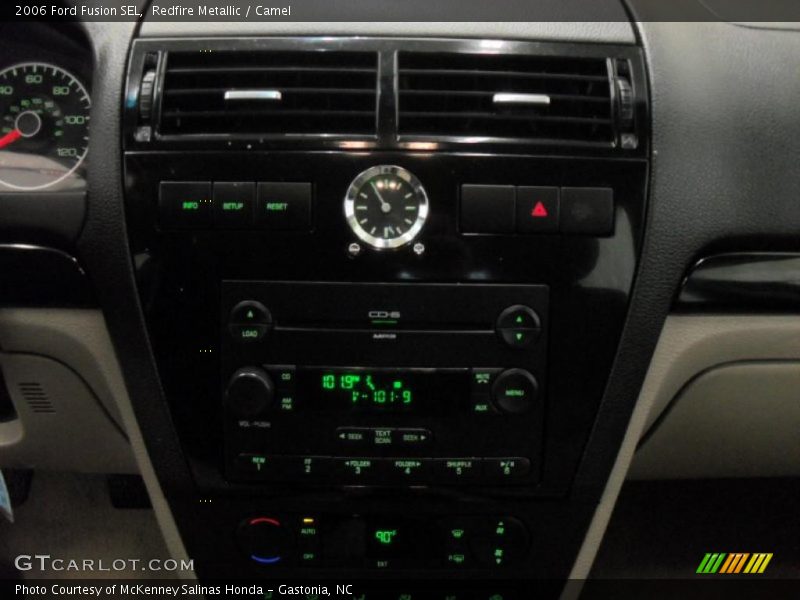 Redfire Metallic / Camel 2006 Ford Fusion SEL