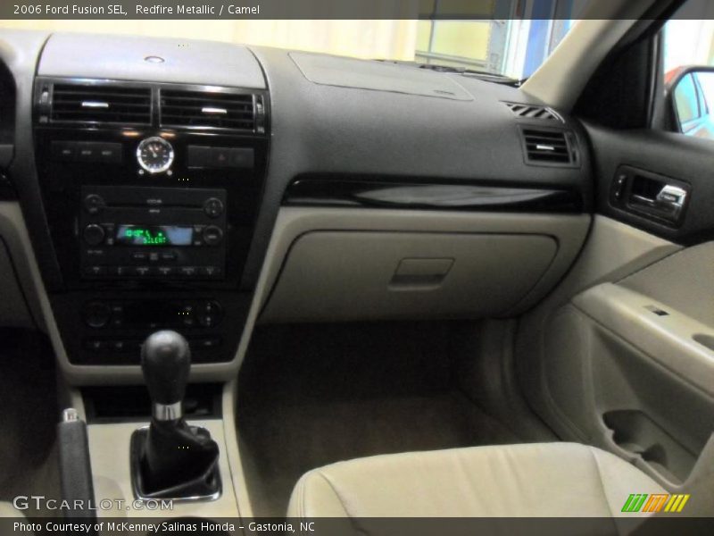 Redfire Metallic / Camel 2006 Ford Fusion SEL