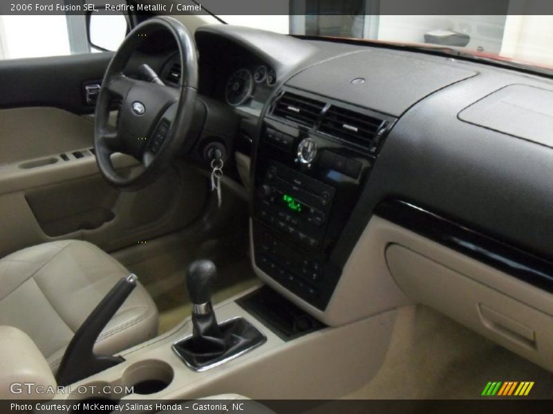 Redfire Metallic / Camel 2006 Ford Fusion SEL