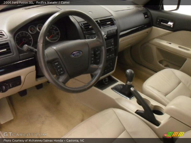 Camel Interior - 2006 Fusion SEL 