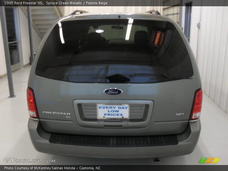 Spruce Green Metallic / Pebble Beige 2005 Ford Freestar SEL