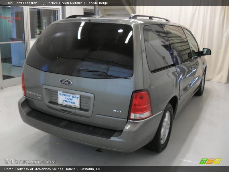 Spruce Green Metallic / Pebble Beige 2005 Ford Freestar SEL