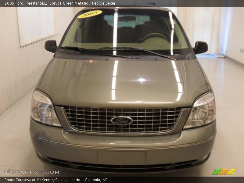 Spruce Green Metallic / Pebble Beige 2005 Ford Freestar SEL
