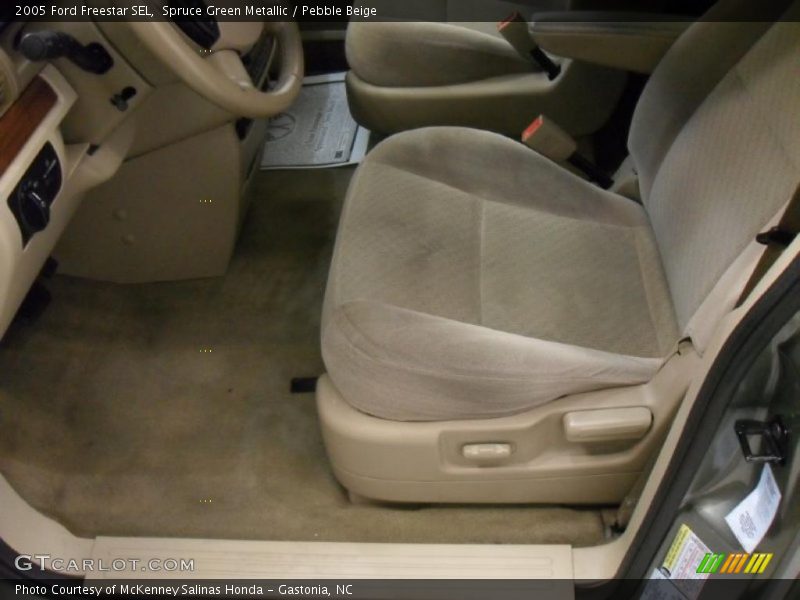 Spruce Green Metallic / Pebble Beige 2005 Ford Freestar SEL