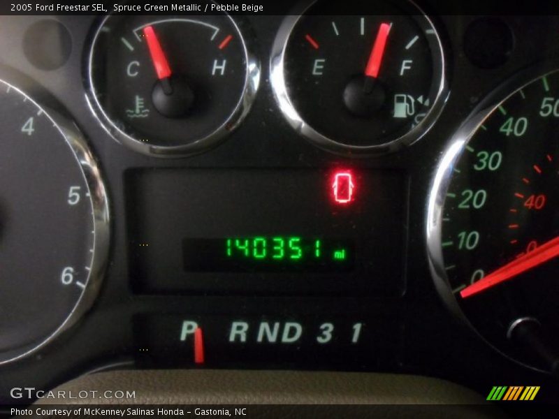 Spruce Green Metallic / Pebble Beige 2005 Ford Freestar SEL