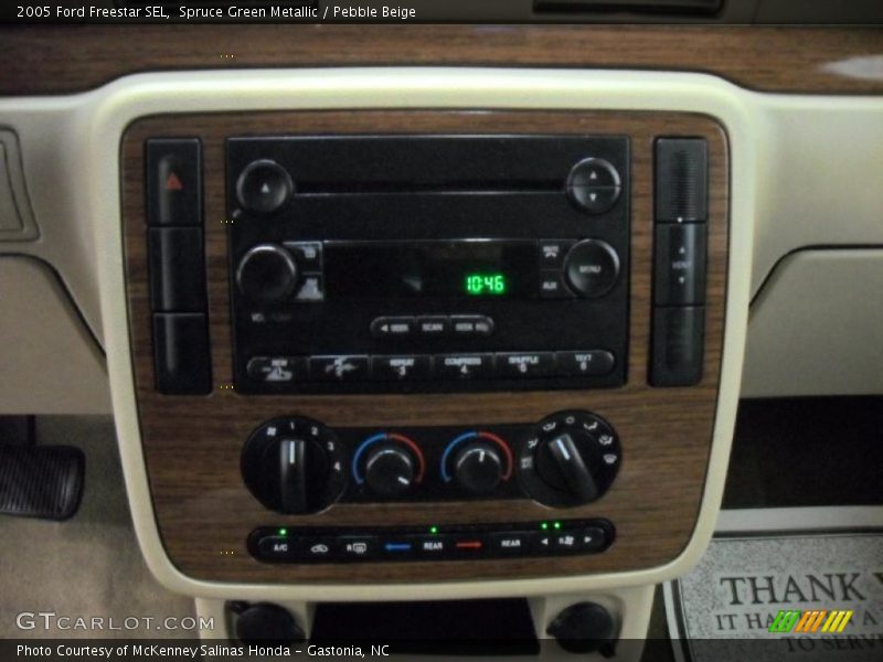 Spruce Green Metallic / Pebble Beige 2005 Ford Freestar SEL