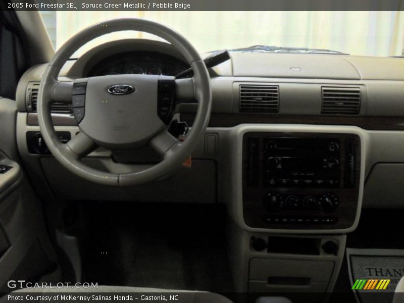 Spruce Green Metallic / Pebble Beige 2005 Ford Freestar SEL