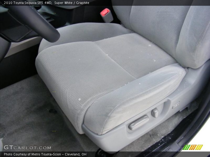Super White / Graphite 2010 Toyota Sequoia SR5 4WD