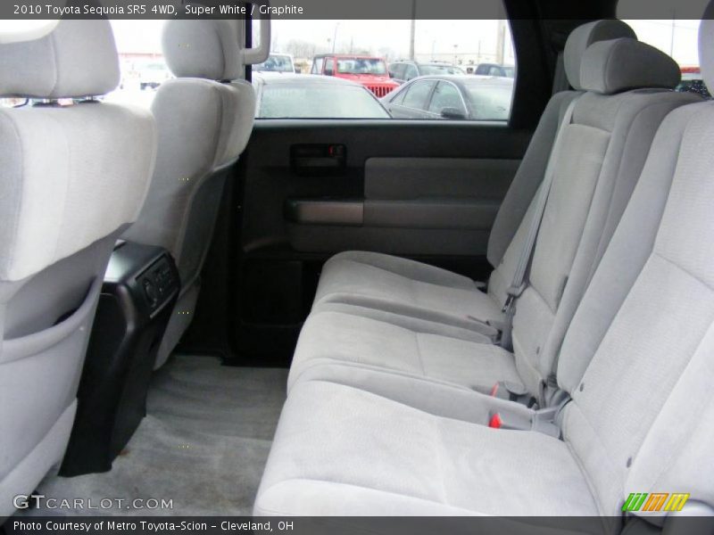 Super White / Graphite 2010 Toyota Sequoia SR5 4WD
