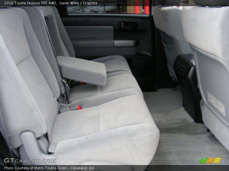 Super White / Graphite 2010 Toyota Sequoia SR5 4WD