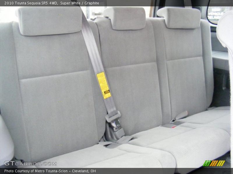  2010 Sequoia SR5 4WD Graphite Interior