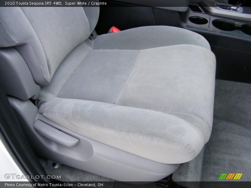 Super White / Graphite 2010 Toyota Sequoia SR5 4WD