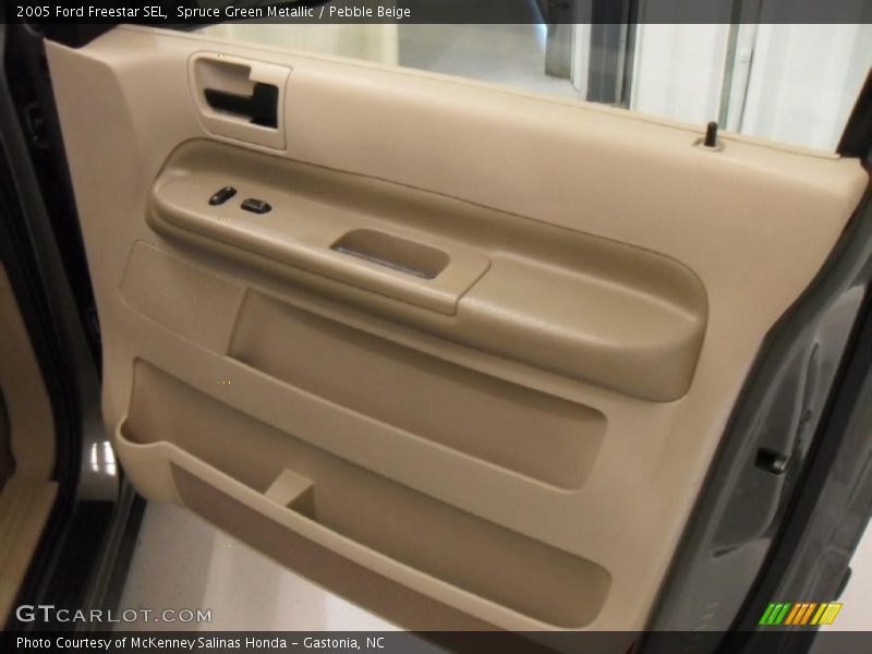 Spruce Green Metallic / Pebble Beige 2005 Ford Freestar SEL