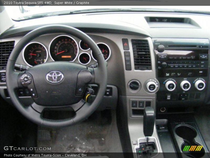 Dashboard of 2010 Sequoia SR5 4WD