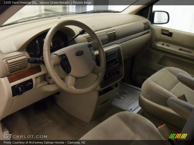 Pebble Beige Interior - 2005 Freestar SEL 