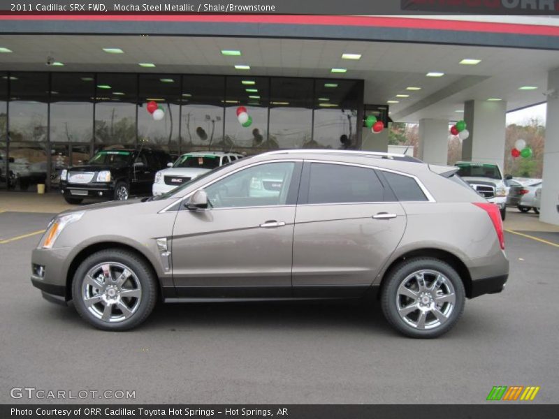 Mocha Steel Metallic / Shale/Brownstone 2011 Cadillac SRX FWD