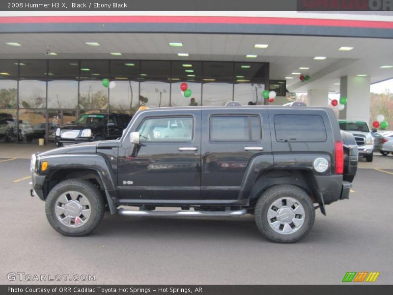 Black / Ebony Black 2008 Hummer H3 X