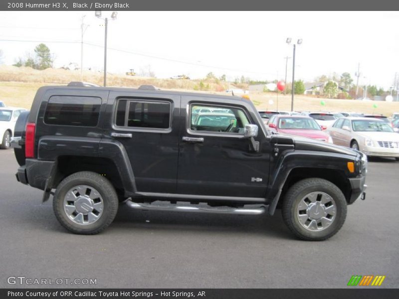 Black / Ebony Black 2008 Hummer H3 X